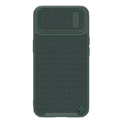 Nillkin Textured S Case iPhone 14 pancéřové pouzdro s krytem fotoaparátu zelené