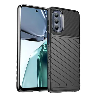 Thunder Case pro Motorola Moto G62 5G silikonové pancéřové pouzdro černé