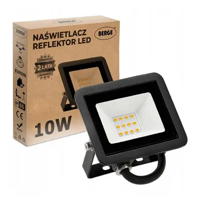 LED reflektor 10W IP65 PREMIUM - neutrální bílá