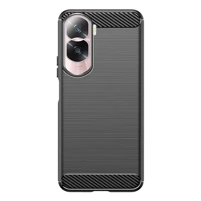 Silikonové pouzdro Carbon Case pro Honor 90 Lite - černé