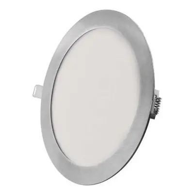 LED vestavné svítidlo NEXXO, kruhové, stříbrné, 18W, se změnou CCT