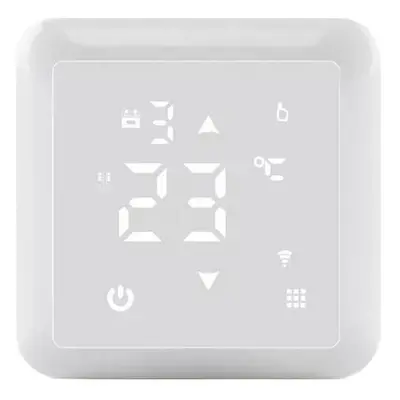 3A NO kontaktní termostat Bílý TRZ082 ZigBee TUYA