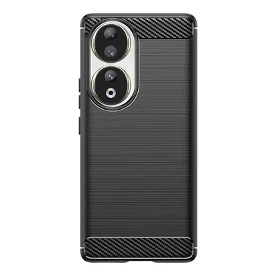 Silikonové pouzdro Carbon Case pro Honor 90 - černé