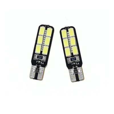 Auto LED žárovka W5W T10 12 SMD 5630 CAN BUS OBOUSTR.