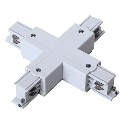 TRACK X CONNECTOR 4W WHITE