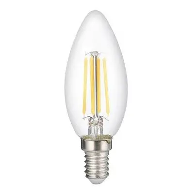 LED žárovka 6W COB Filament E14 730lm NEUTRÁLNÍ BÍLÁ