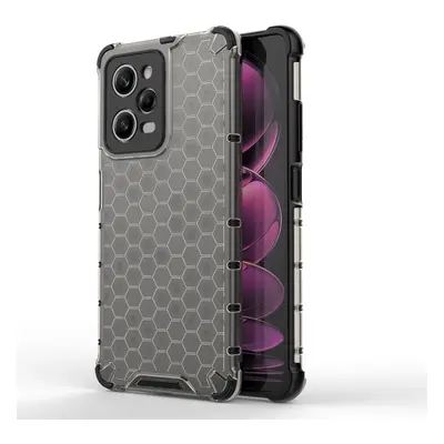 Pouzdro Honeycomb pro Xiaomi Redmi Note 12 Pro / Poco X5 Pro 5G pancéřové hybridní pouzdro černé