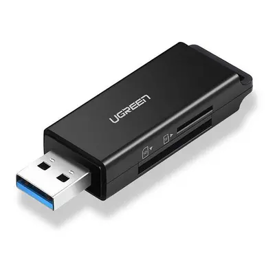 UGREEN CM104 Čtečka paměťových karet SD/microSD USB 3.0 (černá)