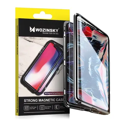 Wozinsky Full Magnetic Case magnetický 360 přední a zadní kryt s integrovaným sklem Samsung Gala