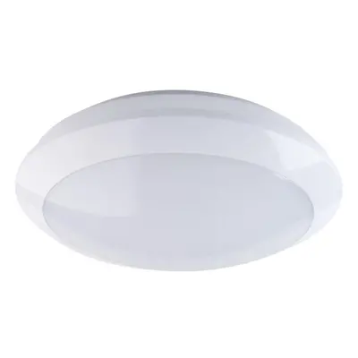 ZEUS LED S SWITCH přisazené stropní a nástěnné kruhové svítidlo 16W, radar senzor switch, bílá