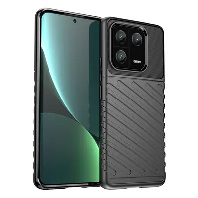 Thunder Case pouzdro pro Xiaomi 13 Pro silikonové pancéřové pouzdro černé