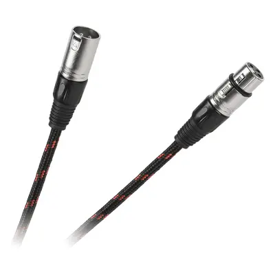 Mikrofonní kabel CANON XLR 3-pin samec - samice 10 m