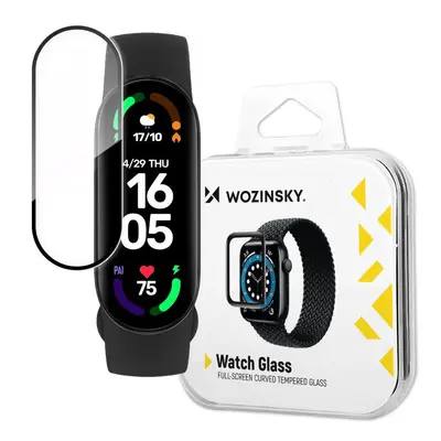 Wozinsky Watch Glass hybridní sklo pro Xiaomi Mi Band 6 černé