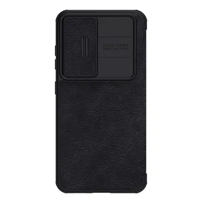 Nillkin Qin Leather Pro Pouzdro Samsung Galaxy S23+ s flipovým krytem krytu fotoaparátu černé