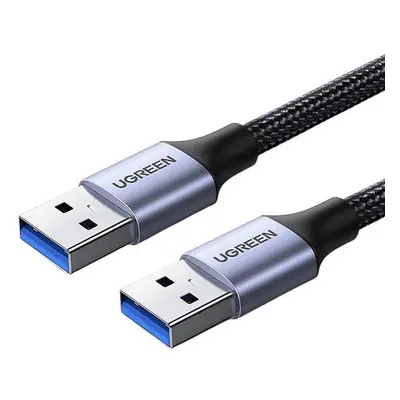 Kabel USB3.0, USB-A samec na USB-A samec, UGREEN 2A, 2 m (černý)