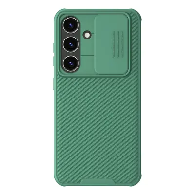 Pancéřové pouzdro Nillkin CamShield Pro s krytem fotoaparátu pro Samsung Galaxy S24+ - zelené