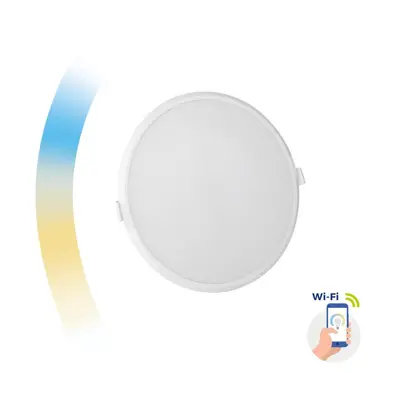 ALGINE 22W CCT+DIM WI-FI SPECTRUM SMART ROUND, RECESSED