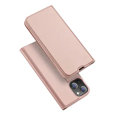 Dux Ducis Skin Pro pouzdro s flipovým krytem iPhone 13 mini růžové