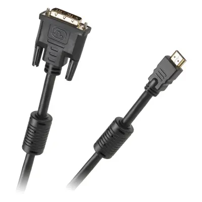 Kabel DVI-HDMI 5 m GOLD v1.3b