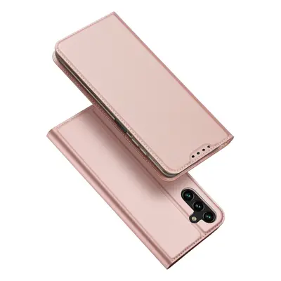 Dux Ducis Skin Pro pouzdro Samsung Galaxy A14 4G / 5G flip cover card wallet stand pink