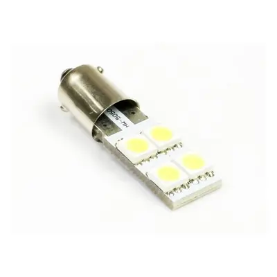 LED auto žárovka 12V LED BA9S 4SMD5050 H6W CAN BUS 0,8W