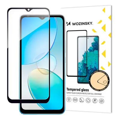 Wozinsky Full Glue tvrzené sklo Infinix Hot 12i přes celý displej s rámečkem černé (vhodné do po