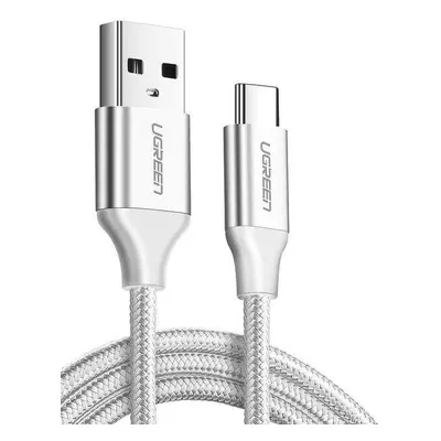 UGREEN Kabel USB-C, QC3.0, 1,5 m (bílý)