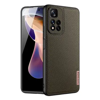 Dux Ducis Fino pouzdro s nylonovým potahem pro Xiaomi Redmi Note 11 Pro+ 5G (Čína) / 11 Pro 5G (