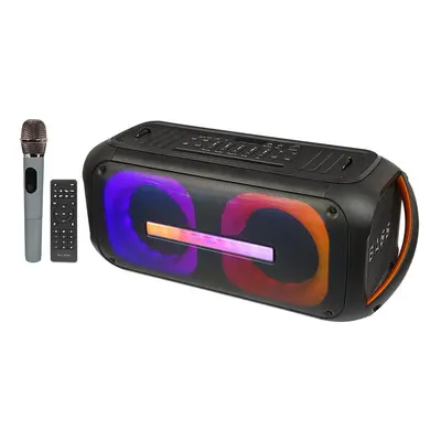 RGB BLUETOOTH Aktivní reproduktor BLOW DJBOX s mikrofonem , dálkovým ovladačem 250W