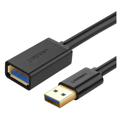 Kabel USB 3.0 UGREEN 10368B, samec, 1 m (černý)