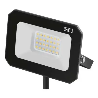 LED reflektor SIMPO 20 W, černý, neutrální bílá