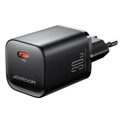 Síťová nabíječka Joyroom JR-TCF07EU Speed Series 30W USB-C PD/QC/AFC/FCP - černá