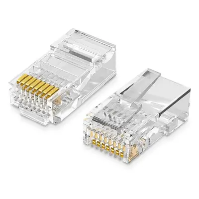 RJ45 UGREEN Ethernetová zástrčka, 8P/8C, Cat.5/5e, UTP (50ks)