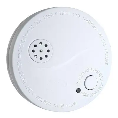 Solight detektor kouře + alarm, 85dB, bílý + 9V baterie