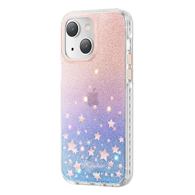 Kingxbar Heart Star Series pouzdro na iPhone 14 Plus s hvězdami zvěrokruhu