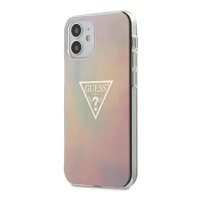 Pouzdro Guess Tie & Dye Collection pro iPhone 12 mini - růžové