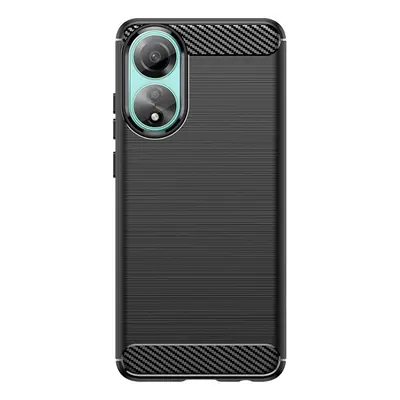 Silikonové pouzdro Carbon pro Oppo A78 4G - černé