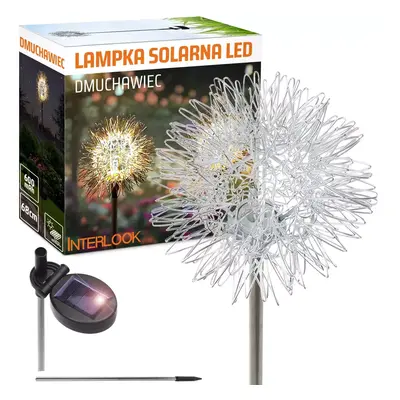 FLD-28-W | Solární zahradní lampa LED Dandelion | 68 cm, 600 mAh