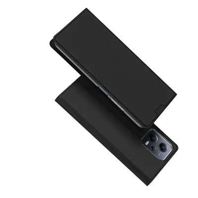 Dux Ducis Skin Pro pouzdro pro Xiaomi Redmi Note 12 Pro+ flip cover card wallet stand black