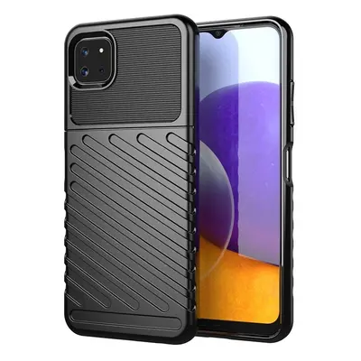 Thunder Case flexibilní pancéřový kryt Samsung Galaxy A22 5G černý