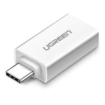 Adaptér USB-A 3.0 na USB-C 3.1 UGREEN (bílý)