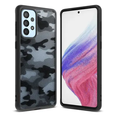 Ringke Fusion Matte pouzdro s gelovým rámečkem Samsung Galaxy A73 černé