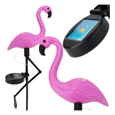 Venkovní LED solární svítidlo FLAMINGO