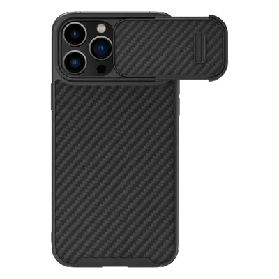 Nillkin Synthetic Fiber S Case Pouzdro pro iPhone 14 Pro Max s krytem fotoaparátu černé