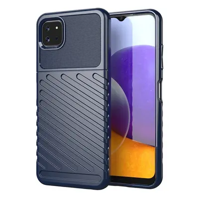 Thunder Case flexibilní pancéřové pouzdro Samsung Galaxy A22 5G modré