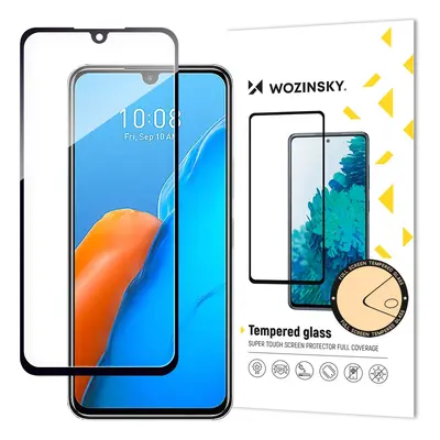 Wozinsky Full Glue tvrzené sklo Infinix Note 12 Pro full screen s rámečkem černé (vhodné do pouz