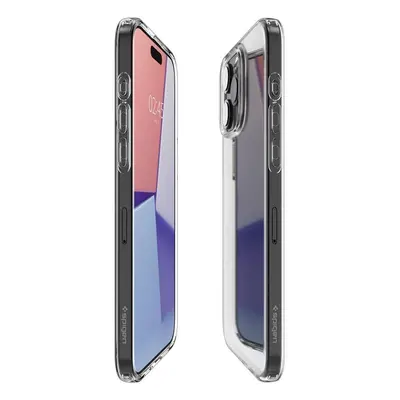 Pouzdro Spigen s tekutými krystaly pro iPhone 15 Pro - čiré