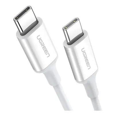 Kabel USB-C na USB-C UGREEN US264, 60W, 1,5 m (bílý)