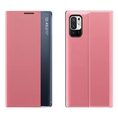 Nový flipový kryt Sleep Case s funkcí stojánku Xiaomi Redmi Note 11 Pro 5G / 11 Pro růžový