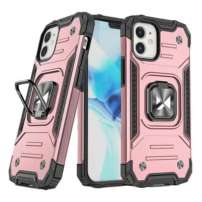 Wozinsky Ring Armor iPhone 14 Plus pancéřové pouzdro magnetický držák kroužek zlatý